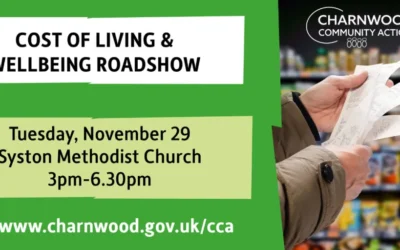 We will be attending the cost of living and wellbeing roadshow